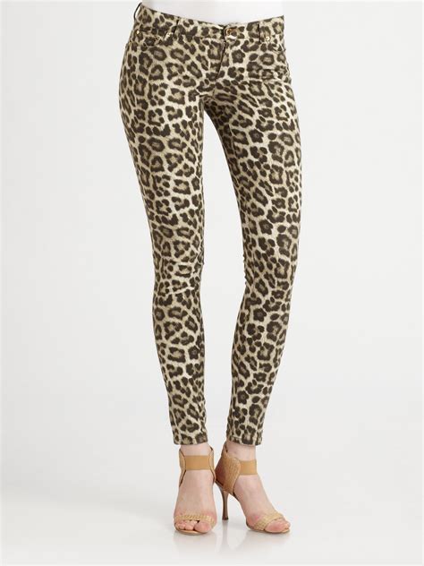 leopard michael kors: Women's Jeans 